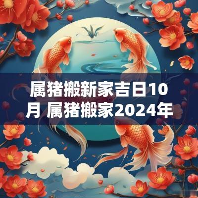 属猪搬新家吉日10月 属猪搬家2025年1月