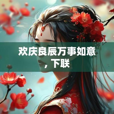 欢庆良辰万事如意, 下联