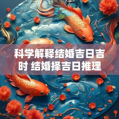 科学解释结婚吉日吉时 结婚择吉日推理公式