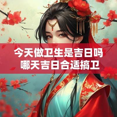 今天做卫生是吉日吗 哪天吉日合适搞卫生