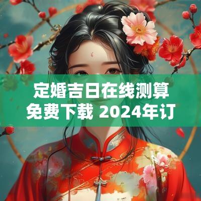 定婚吉日在线测算免费下载 2025年订婚黄道吉日测算