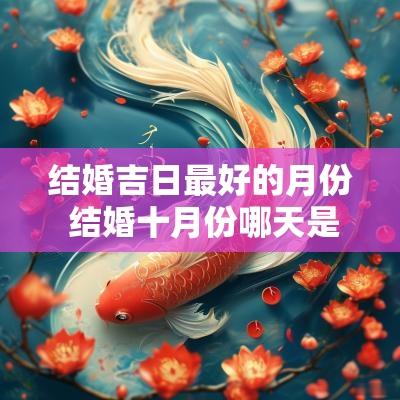 结婚吉日最好的月份 结婚十月份哪天是吉日