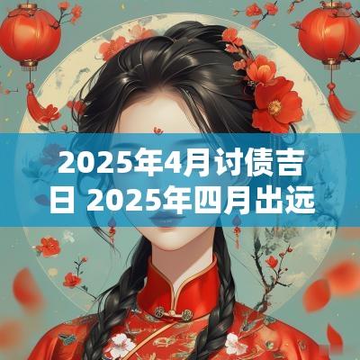 2025年4月讨债吉日 2025年四月出远门吉日