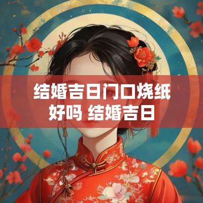 结婚吉日门口烧纸好吗 结婚吉日