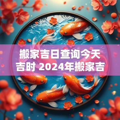 搬家吉日查询今天吉时 2025年搬家吉日查询黄道吉日