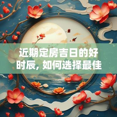 近期定房吉日的好时辰, 如何选择最佳日子