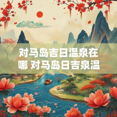 对马岛吉日温泉在哪 对马岛日吉泉温泉位置