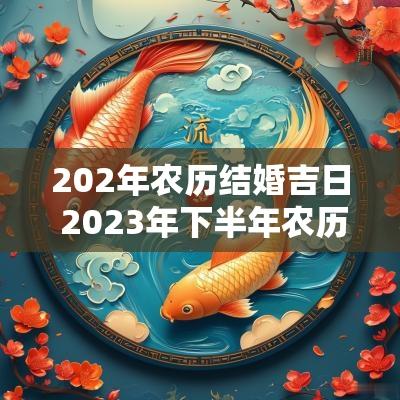 202年农历结婚吉日 2025年下半年农历结婚吉日
