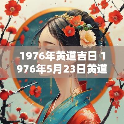 1976年黄道吉日 1976年5月23日黄道吉日