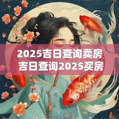 2025吉日查询卖房 吉日查询2025买房