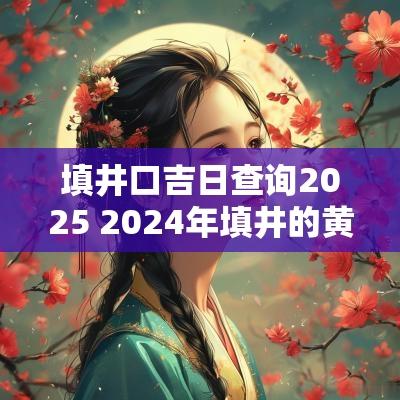 填井口吉日查询2025 2025年填井的黄道吉日