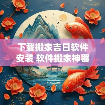 下载搬家吉日软件安装 软件搬家神器
