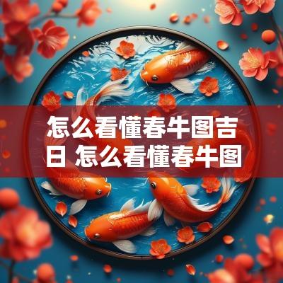 怎么看懂春牛图吉日 怎么看懂春牛图吉日和凶日