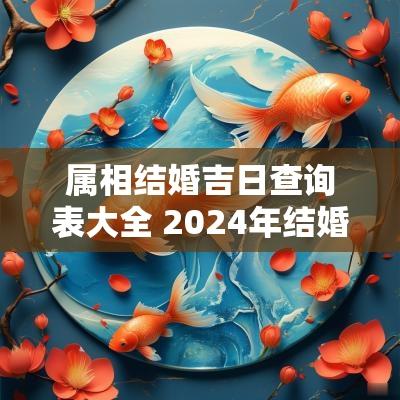 属相结婚吉日查询表大全 2025年结婚吉日查询