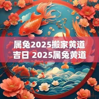 属兔2025搬家黄道吉日 2025属兔黄道吉日搬家