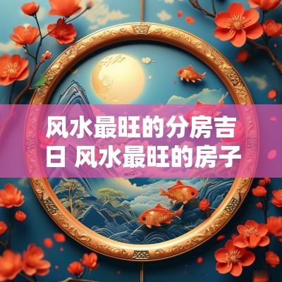 风水最旺的分房吉日 风水最旺的房子是几楼最好的