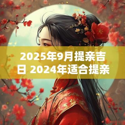 2025年9月提亲吉日 2025年适合提亲的日子
