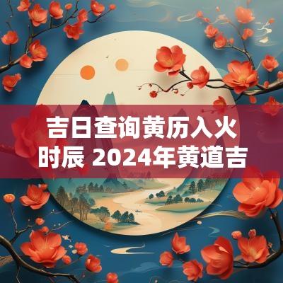 吉日查询黄历入火时辰 2025年黄道吉日吉时查询表