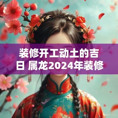 装修开工动土的吉日 属龙2025年装修开工动土吉日