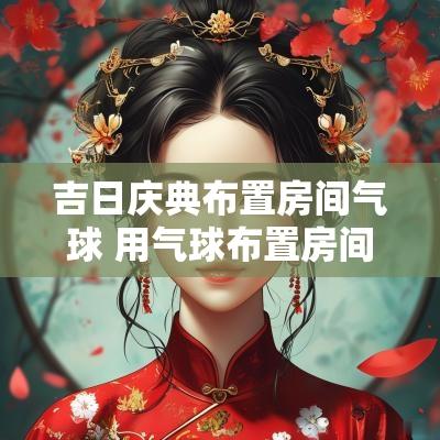 吉日庆典布置房间气球 用气球布置房间怎么布置