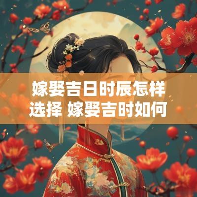 嫁娶吉日时辰怎样选择 嫁娶吉时如何确定