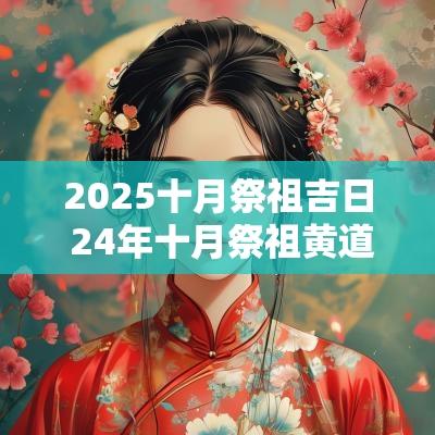 2025十月祭祖吉日 24年十月祭祖黄道吉日