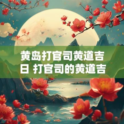 黄岛打官司黄道吉日 打官司的黄道吉日