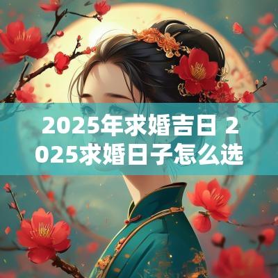 2025年求婚吉日 2025求婚日子怎么选