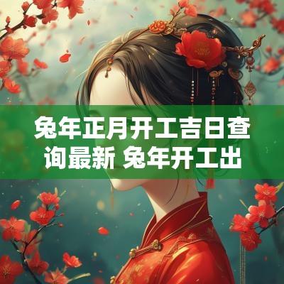 蛇年正月开工吉日查询最新 蛇年开工出行时间表