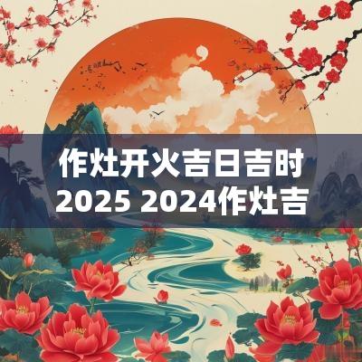作灶开火吉日吉时2025 2025作灶吉日一览表