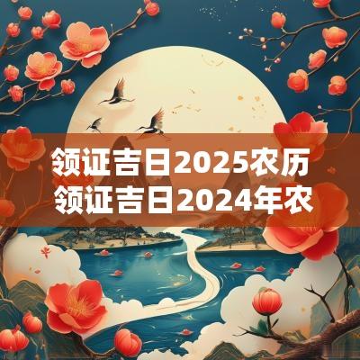 领证吉日2025农历 领证吉日2025年农历