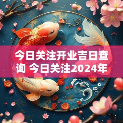 今日关注开业吉日查询 今日关注2025年1月30