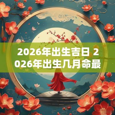 2026年出生吉日 2026年出生几月命最好