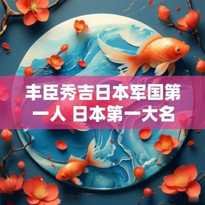 丰臣秀吉日本军国第一人 日本第一大名丰臣秀吉
