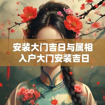 安装大门吉日与属相 入户大门安装吉日12月