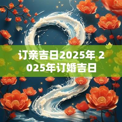 订亲吉日2025年 2025年订婚吉日