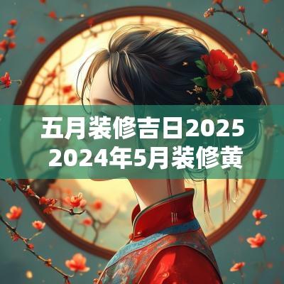 五月装修吉日2025 2025年5月装修黄道吉日