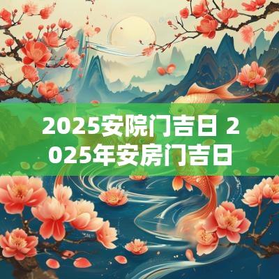 2025安院门吉日 2025年安房门吉日