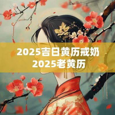 2025吉日黄历戒奶 2025老黄历