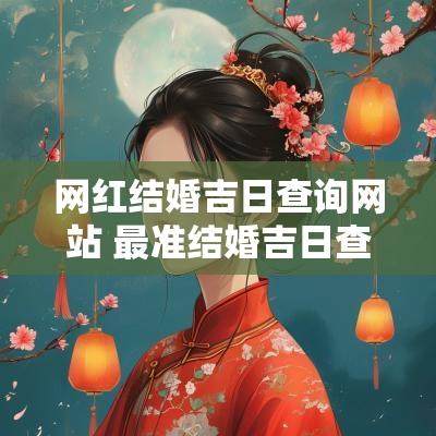 网红结婚吉日查询网站 最准结婚吉日查询免费网站