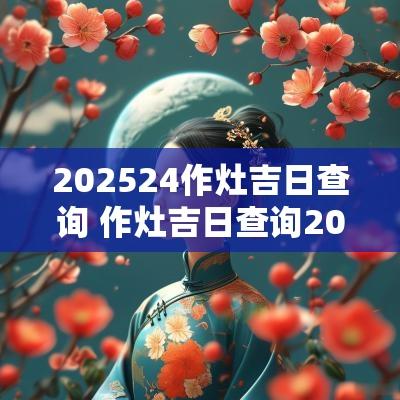 202524作灶吉日查询 作灶吉日查询2025
