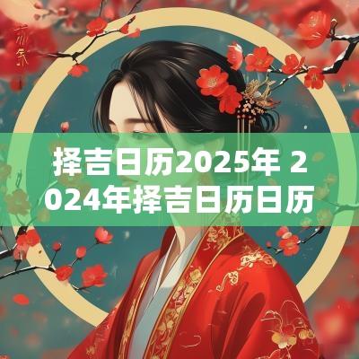 择吉日历2025年 2025年择吉日历日历