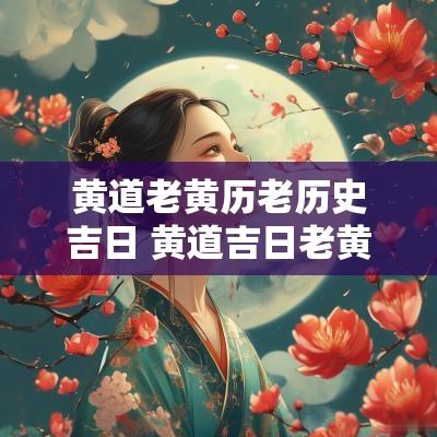黄道老黄历老历史吉日 黄道吉日老黄历择吉黄历