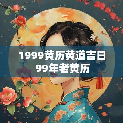 1999黄历黄道吉日 99年老黄历