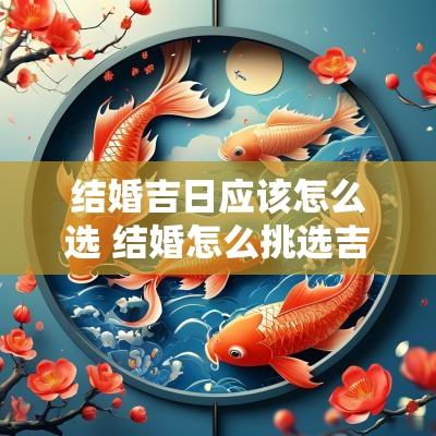 结婚吉日应该怎么选 结婚怎么挑选吉日