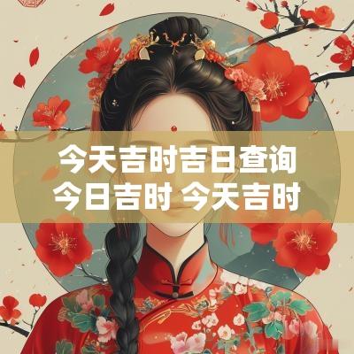 今天吉时吉日查询今日吉时 今天吉时查询