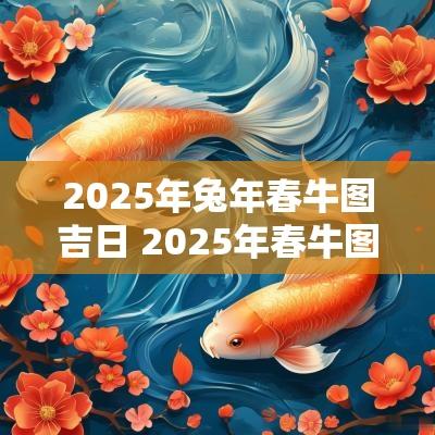 2025年蛇年春牛图吉日 2025年春牛图及详解