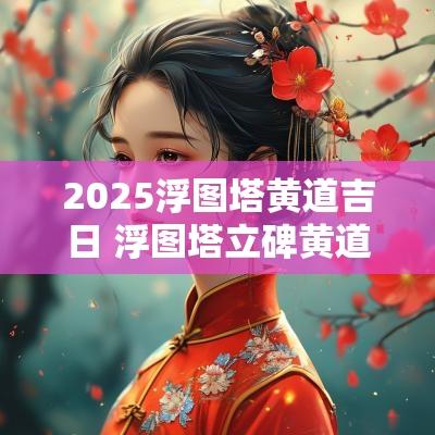 2025浮图塔黄道吉日 浮图塔立碑黄道吉日