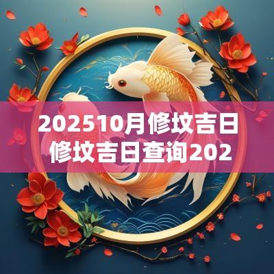 202510月修坟吉日 修坟吉日查询2025.4.1