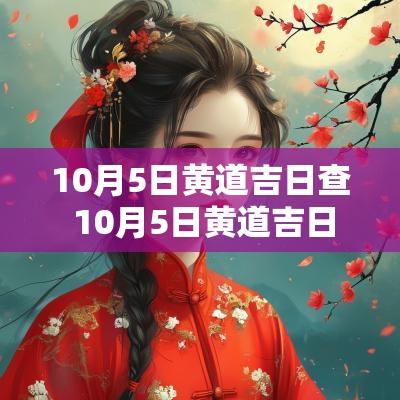 10月5日黄道吉日查 10月5日黄道吉日查询
